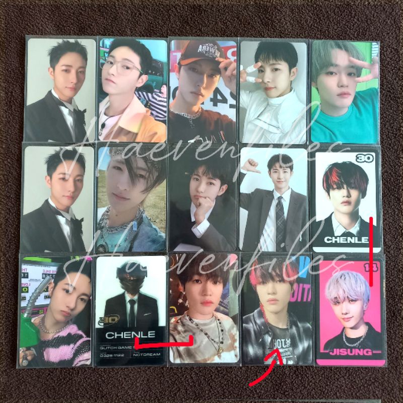 [Ready ina] Photocard NCT DREAM 127 Chenle Renjun Topi Laundry Kacamata Tc Future