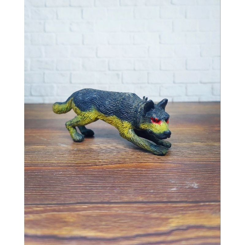 Mainan Figure pajangan hewan anjing pelacak guguk mainan edukasi hewan