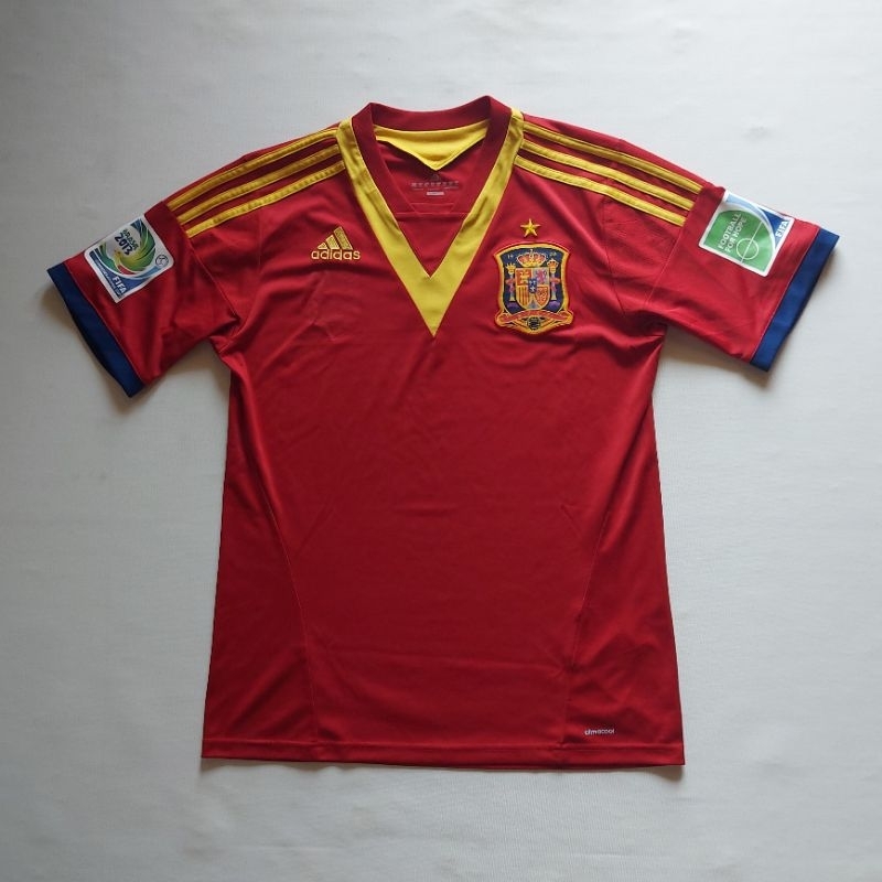 Jersey Spanyol 2013/2014 Home Ori Bekas Second