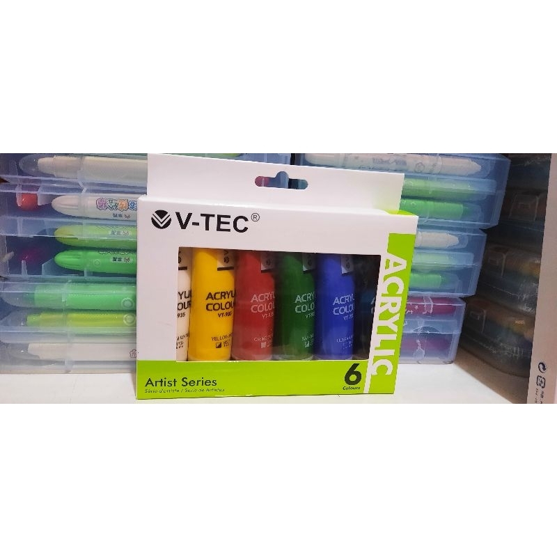 

Cat Acrylic Vtec 6 warna