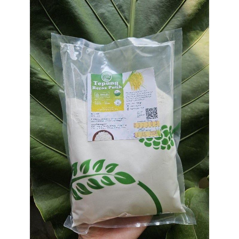 

Tepung Beras Putih Lingkar Organik 500gr