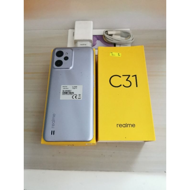 Realme C31 ram 4GB 64GB Bekas - Fullset Resmi - second