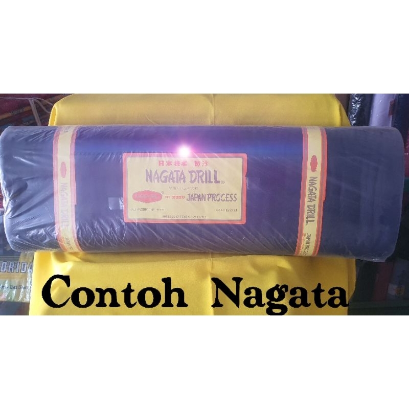 Jilid 2 #Kain Drill Istimewa [Nagata Japan Drill] PER ROLL *Sejak Tahun 1919 *Asli *Tangan Pertama *