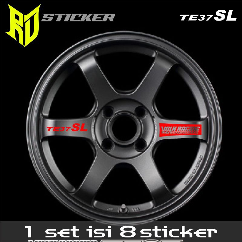 sticker velg te37 SL transparan