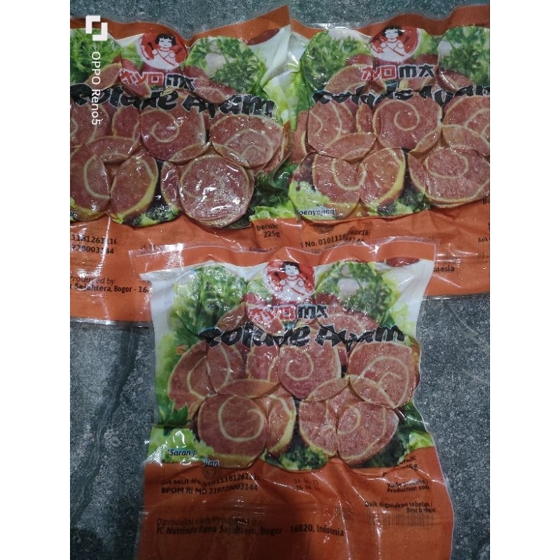 

Ayoma Rolade Ayam isi 9 pcs/Rolade ayam/Rolade enak/Rolade Frozen