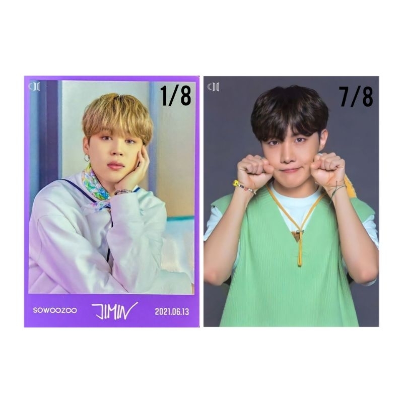 [Ready] BTS Official Mini Photo Card PC Sowoozoo Muster Jimin Jhope