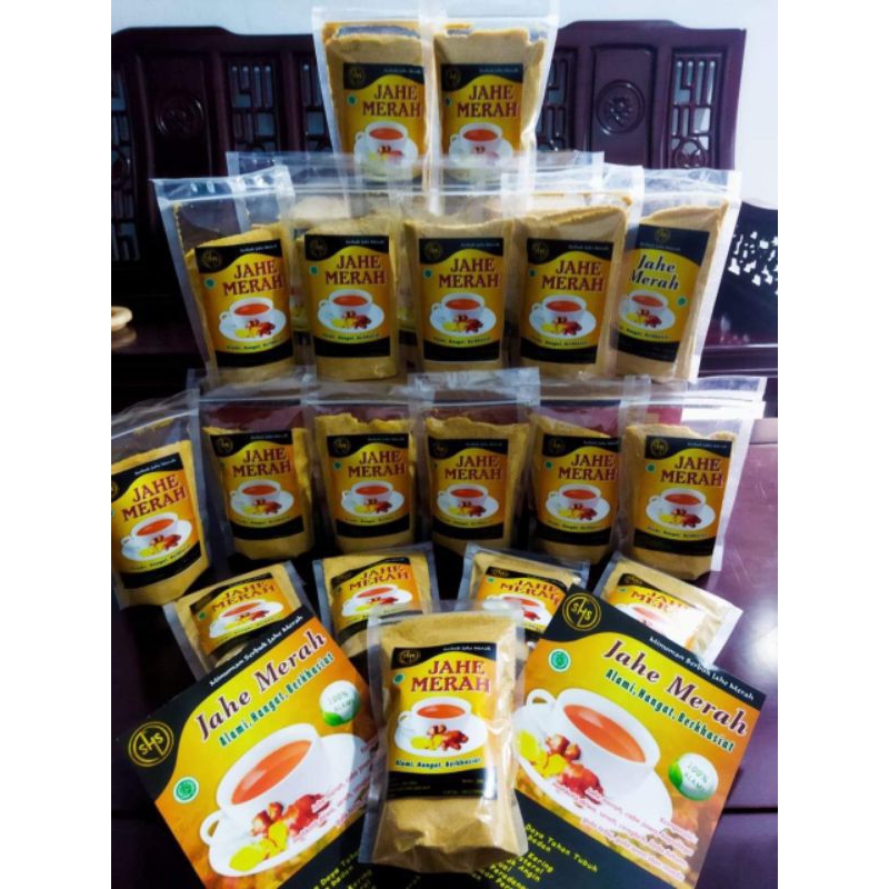 

Serbuk jahe Merah | 200gram kemasan plastik