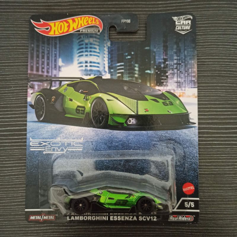 Hot Wheels Exotic Envy Lamborghini Essenza SVC12