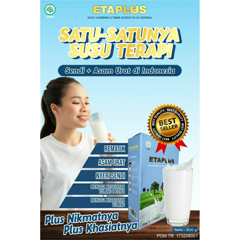 

Susu Kambing Etaplus/Susu Kambing Etawa Bubuk Plus Herbal