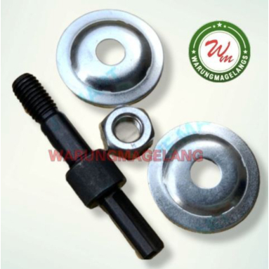 As Spindel batu gerinda 3 inch pengubah mesin bor ke gerinda duduk - spindel saja Limited