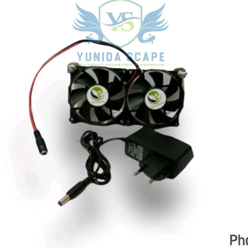 FAN / KIPAS AQUASCAPE DOUBLE FULL SET