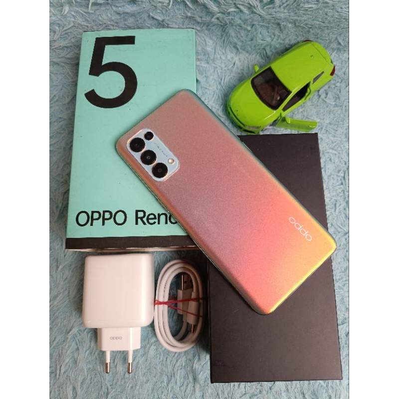 OPPO RENO 5 8/128GB 4G SECOND ORIGINAL BERGARANSI