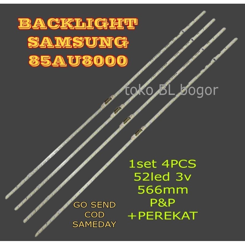 LAMPU LED BL BACKLIGHT TV SAMSUNG 85AU8000  UA85AU8000 UN85AU8000