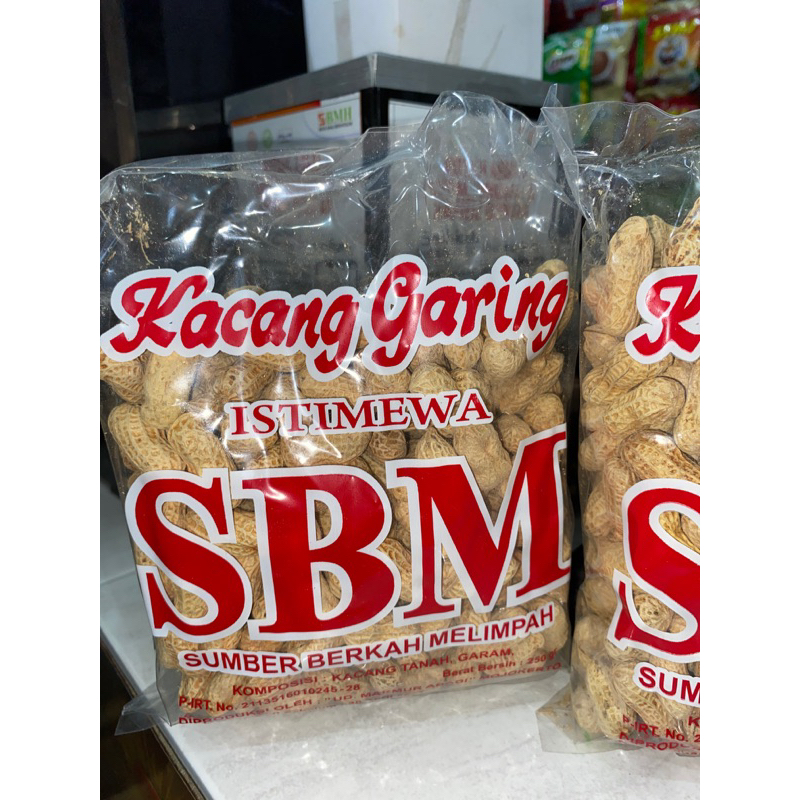 

Kacang garing SBM merah 250gr