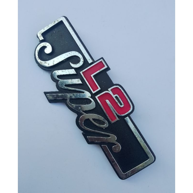 emblem logo tepong tutup aki Yamaha l2super l2s original nos