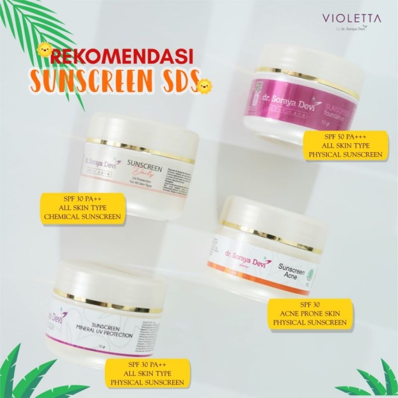 Sun Protector Series - dr. Soraya Devi Skincare (SDS) Violetta