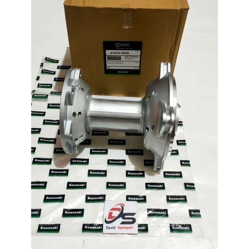 TROMOL DEPAN FRONT KLX 150 S L G KLX BF KLX DTRACKER KAWASAKI LUBANG HOLE 28 SILVER