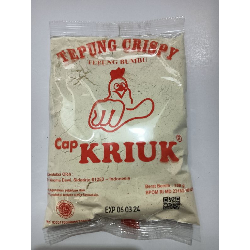 

Tepung Crispy Cap Kriuk