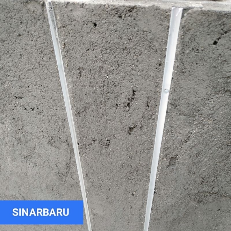 LIST U ALUMUNIUM BUAT TALI AIR UKURAN 2 CM X 2CM BAGUS