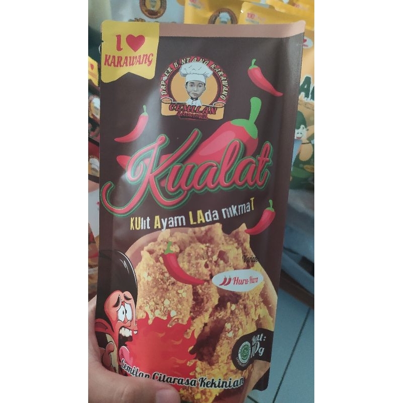 

Kulit Ayam Krispi / KUALAT (Kulit Ayam Krispi Lada Nikmat)