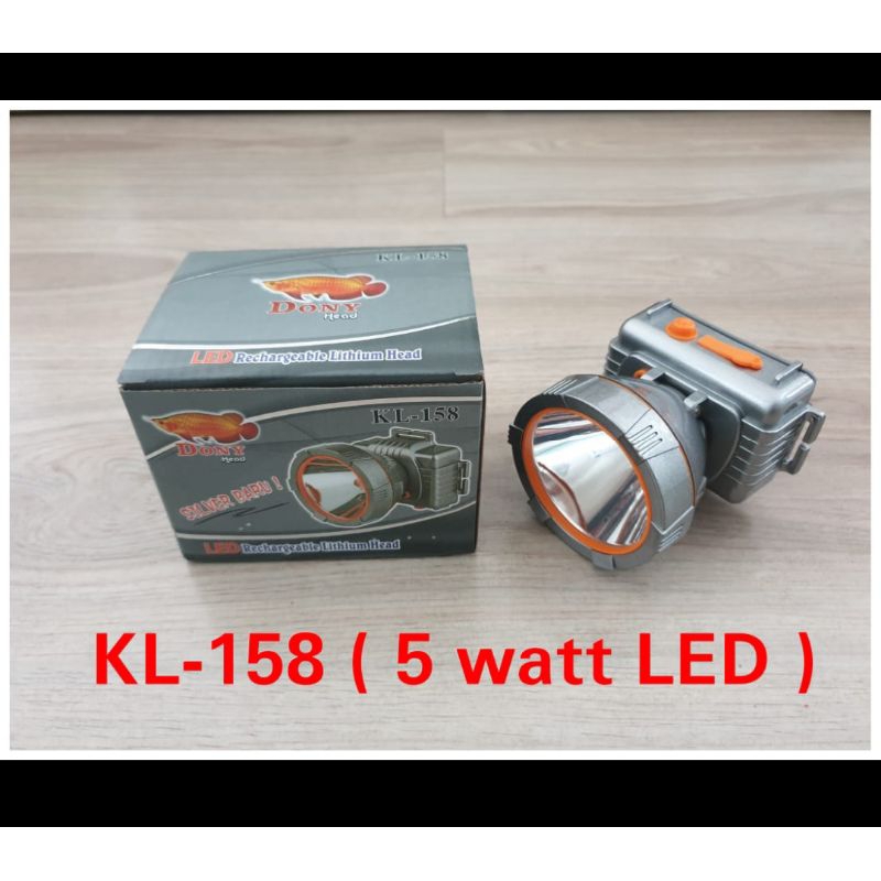 senter kepala dony KL 158 warm white