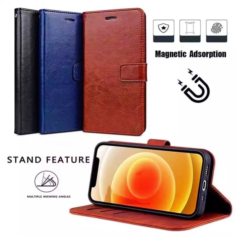 FLIP CASE DOMPET HP VIVO Y15S/Y01/Y15A