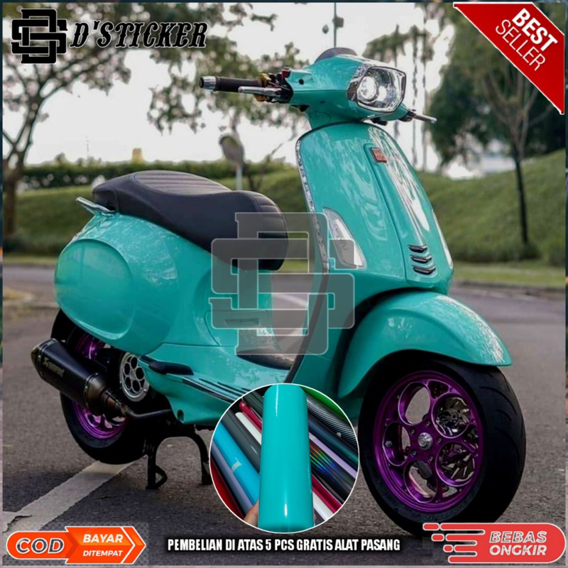 skotlet hijau tosca glossy kualitas premium untuk body motor dan mobil