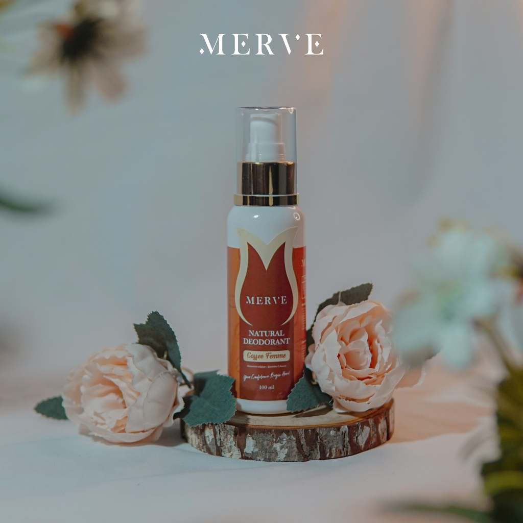 Deodorant Spray Tawas Natural Wangi Kopi