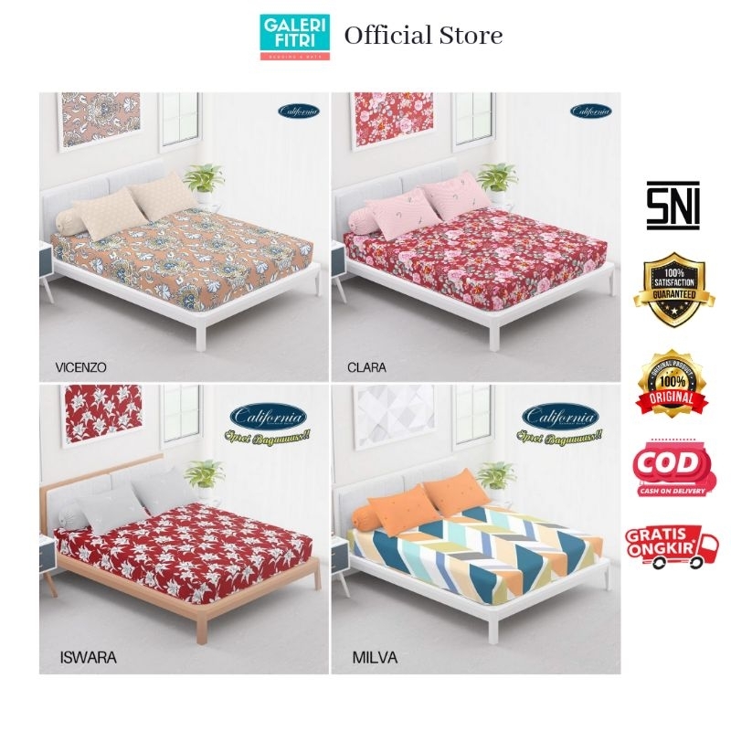 Sprei Flat California 180x200 - Seprai Flat California 180x200 - Sprei California 180x200 - Seprai C
