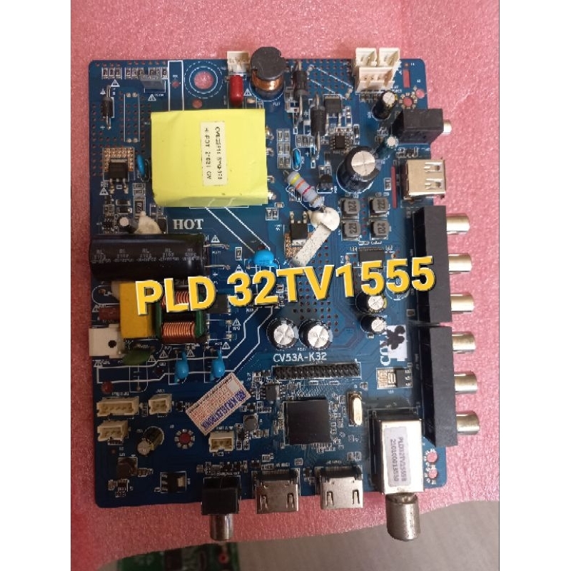 mb - mainboard - matherboard - mobo - polytron digital tv PLD32TV1555 ATAU PLD32TV1555B