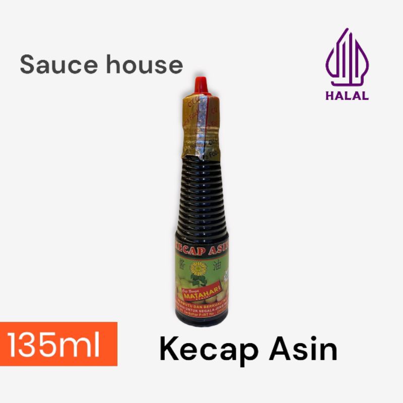 

KECAP ASIN (135ML) | Halal | Cap Bunga Matahari