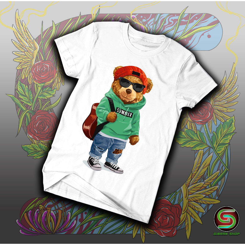 KAOS BEAR / KAOS BEAR SUMMER / BAJU BEAR / KAOS DISTRO BEAR