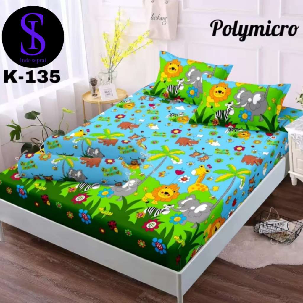 Sarung kasur busa resleting No 1, 2, 3, 4, single tebal 20 cm / Cover Kasur Busa Inoac / Seprei resl