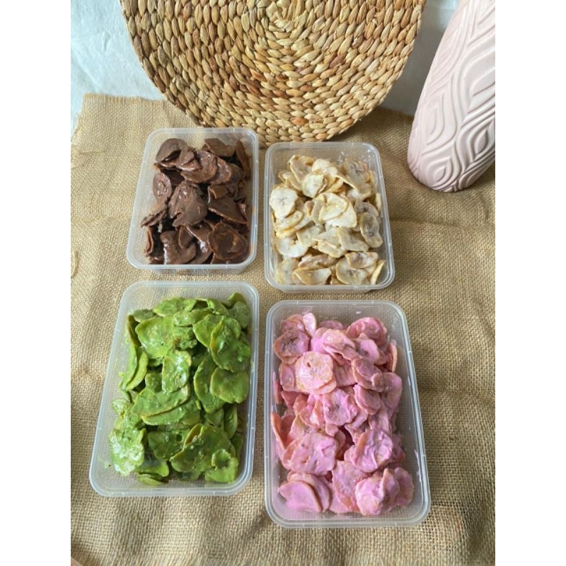 

BanaNice Kripik Pisang Lumer Viral Varian Rasa Full Of Matcha