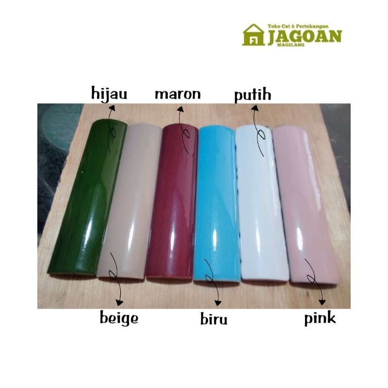 KUKU MACAN Polos Pingul Keramik 10cm