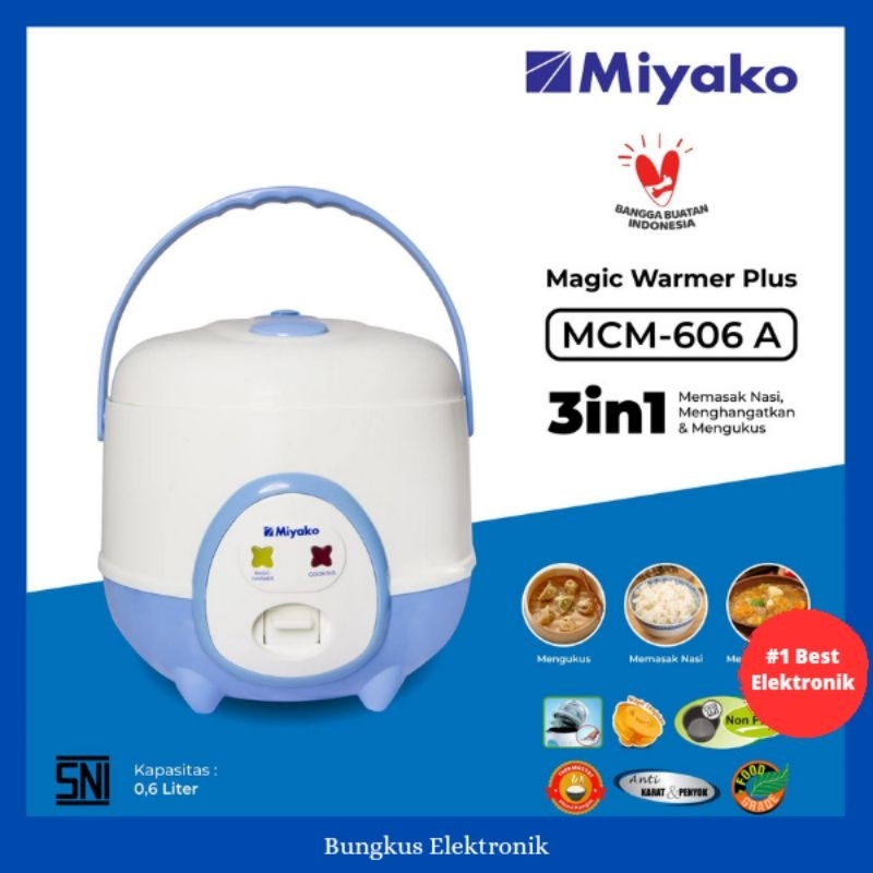 MAGIC COM MIYAKO 0,6 LITER MCM 606A