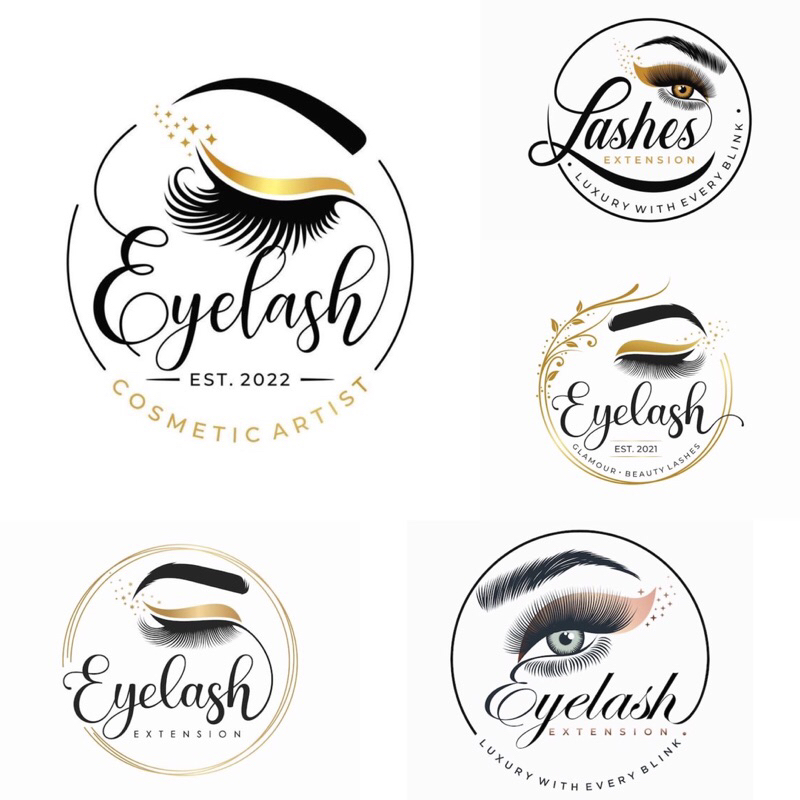 

(DRAN IKKA EYELASH) JASA BIKIN DESAIN LOGO OLSHOP BISNIS SIMPLE
