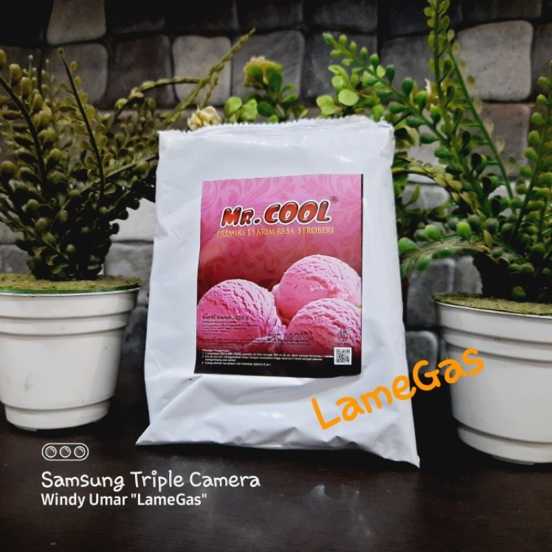 

Bubuk Es Krim Ice Cream rasa Stroberi Strawberry