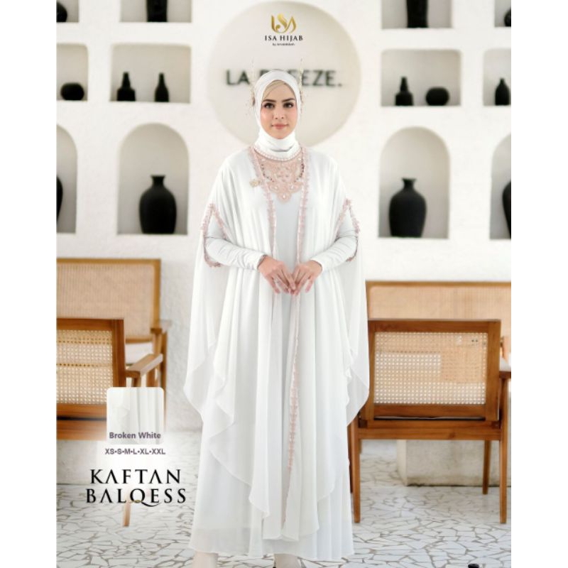 isa hijab kaftan balqees