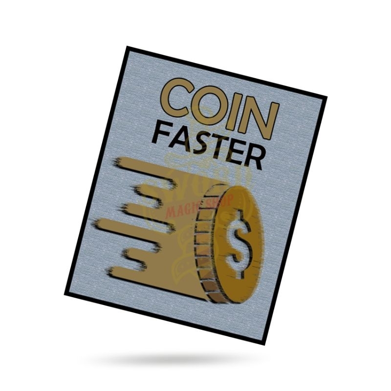 Alat Sulap Coin Faster - Sulap Vanishing Coin - Coin Magic - Sulap Koin Hilang - Toko Sulap - Sword 