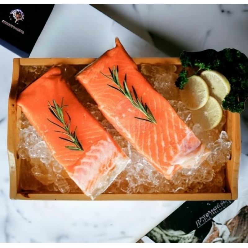 

Ikan Salmon fillet frozen 100gr