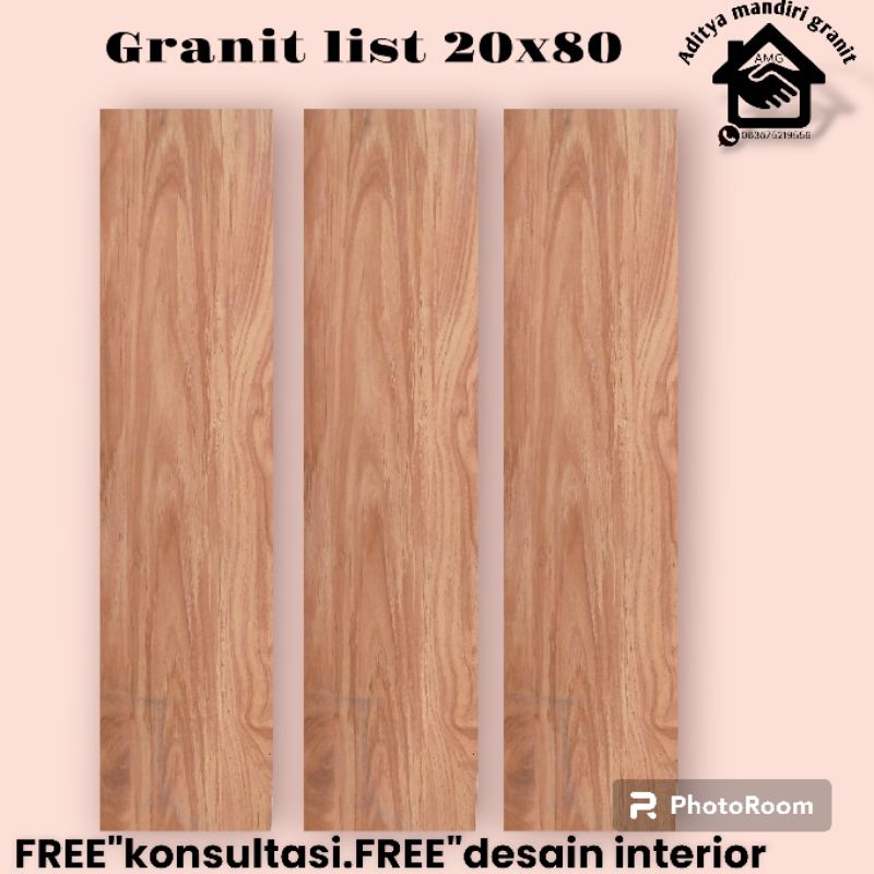 GRANIT KW1 MOTIF SERAT KAYU 20X80