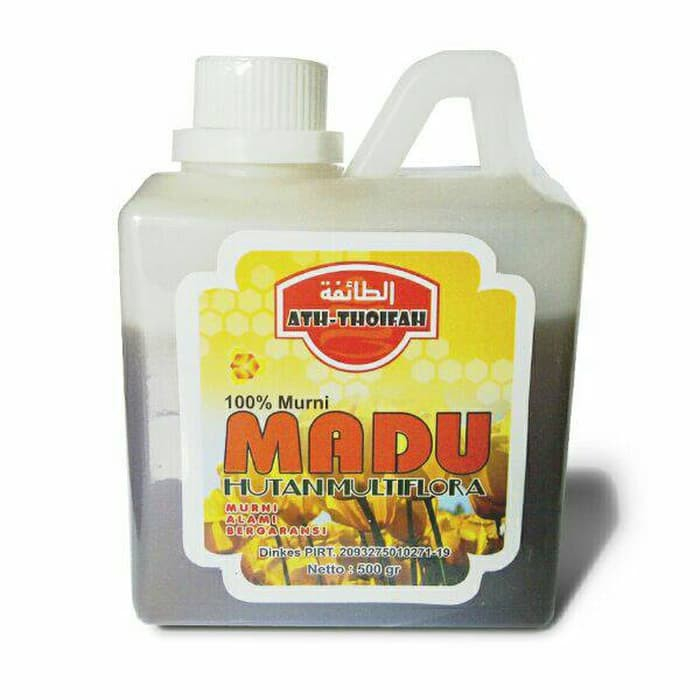 

Madu Hutan Murni Multiflora 500 Gr Asli (Riau) At-Thoifah Asli Original Multi Khasiat