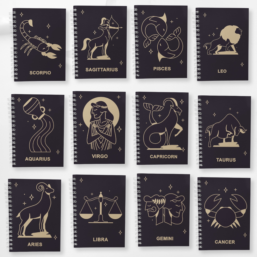 

Note Book Spiral A5 (14.8 cm X 21 cm) Edisi Zodiak