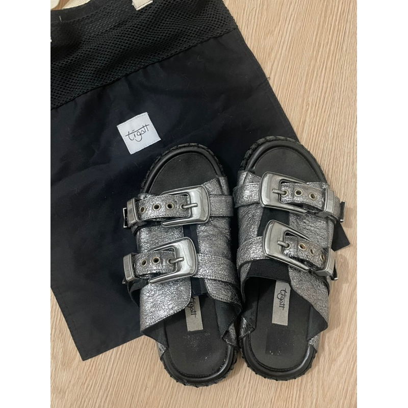 Tigah Home Silver Sandals
