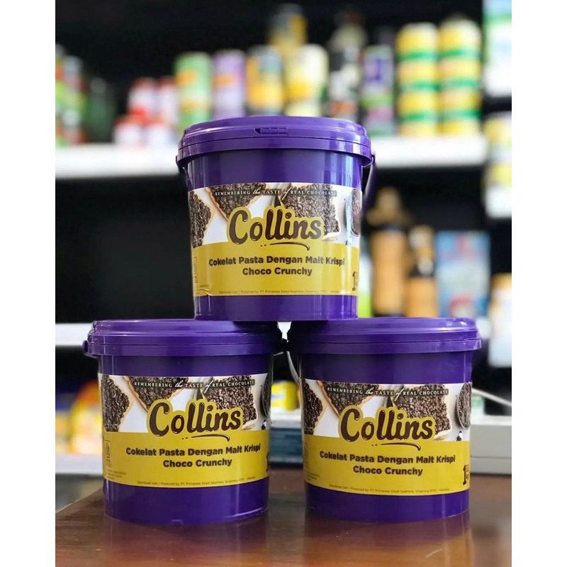 Collins Coklat Pasta Malt Krispy