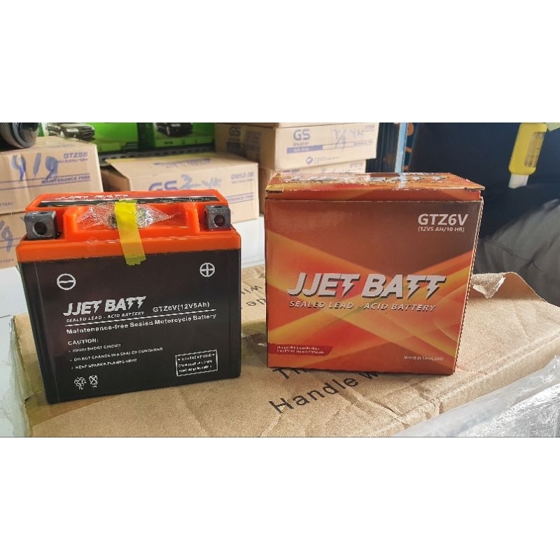 Aki JJet GTZ6V Vario 125/150 YTZ6V