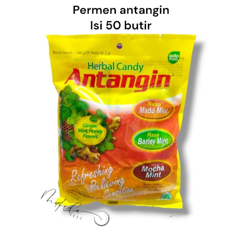 

permen Antangin/herbal candy isi 50butir