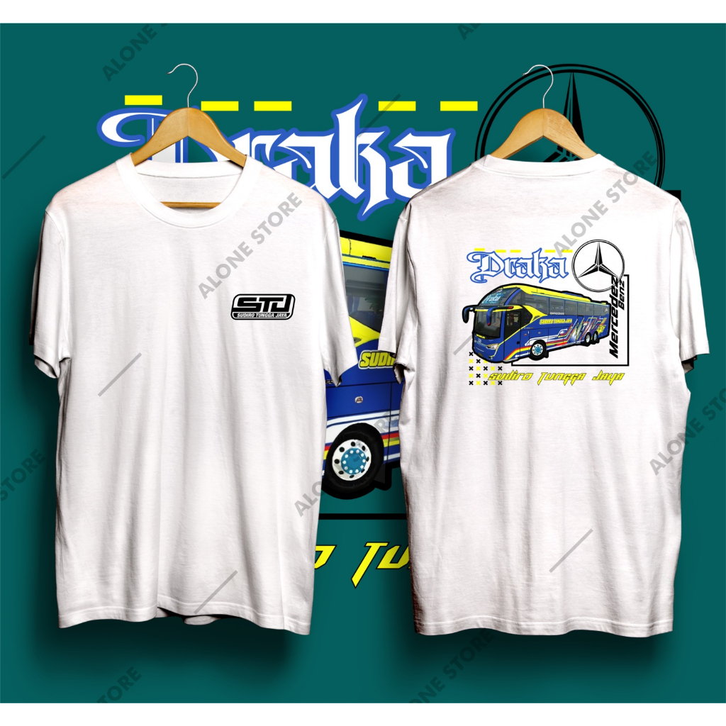 T-shirt DRAKA STJ  Kaos Bus Mania  Kaos Draka  Kaos Sablon Murah
