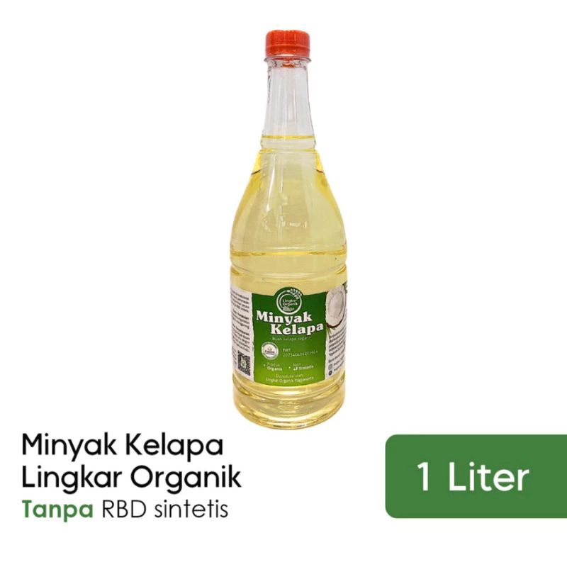 

[ 1 liter ] Minyak Kelapa Lingkar Organik
